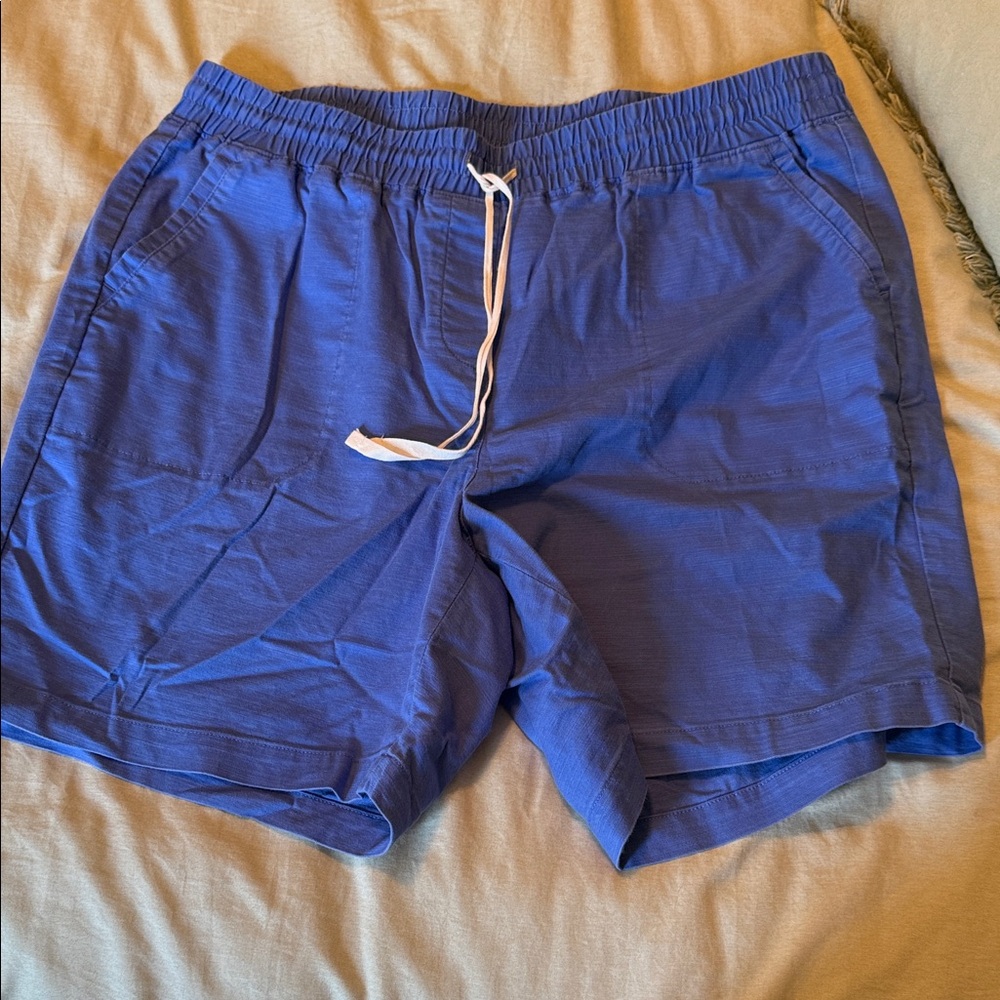 Talbots Royal Blue Elastic Waist Shorts